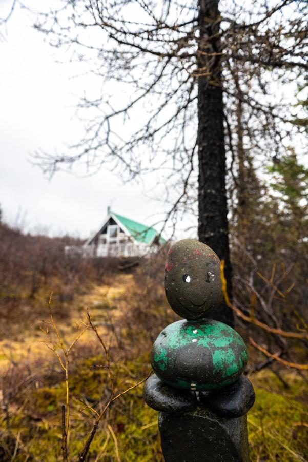 Björk - A cozy hilltop cottage - Great location! Blaskogabyggd Kültér fotó